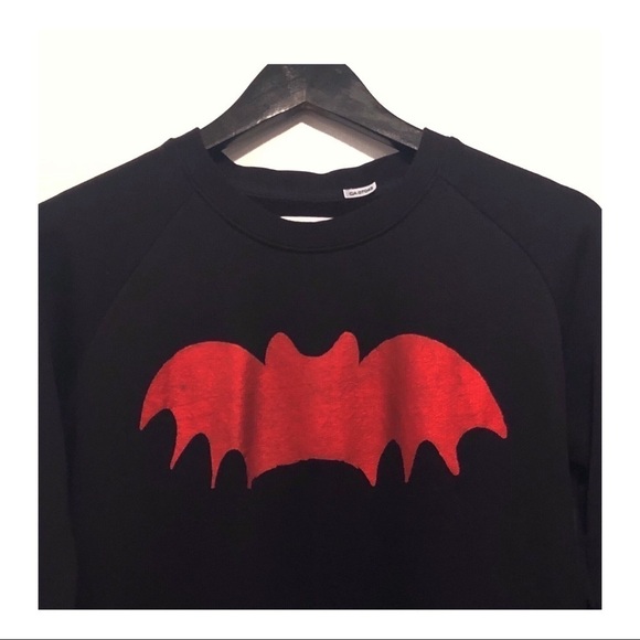 ZOE KARSSEN Bat Sweatshirt in Moonless Night - Picture 5 of 8